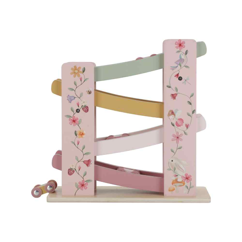 Little Dutch Ξύλινη Πίστα Αγώνων Με Αυτοκινητάκια Fairy Garden FSC