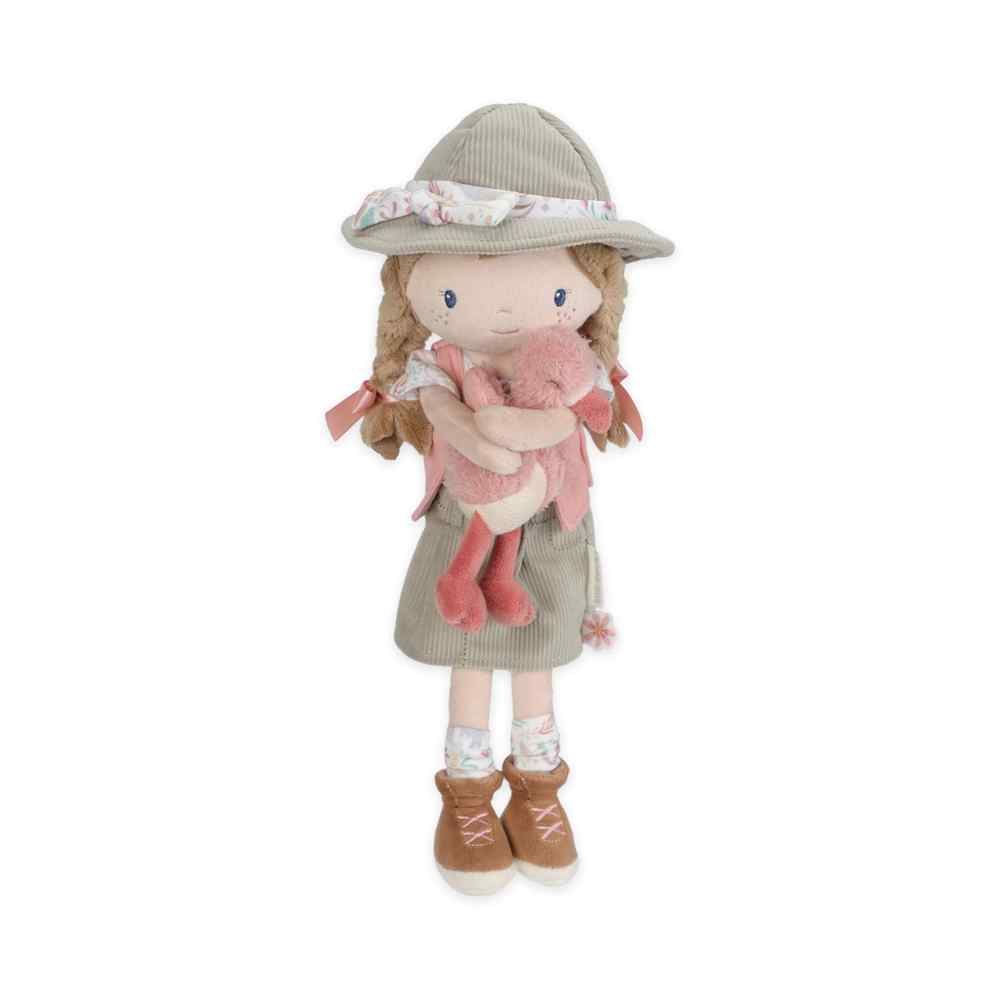 Little Dutch Υφασμάτινη Κούκλα Ranger Rosa Safari Friends GRS