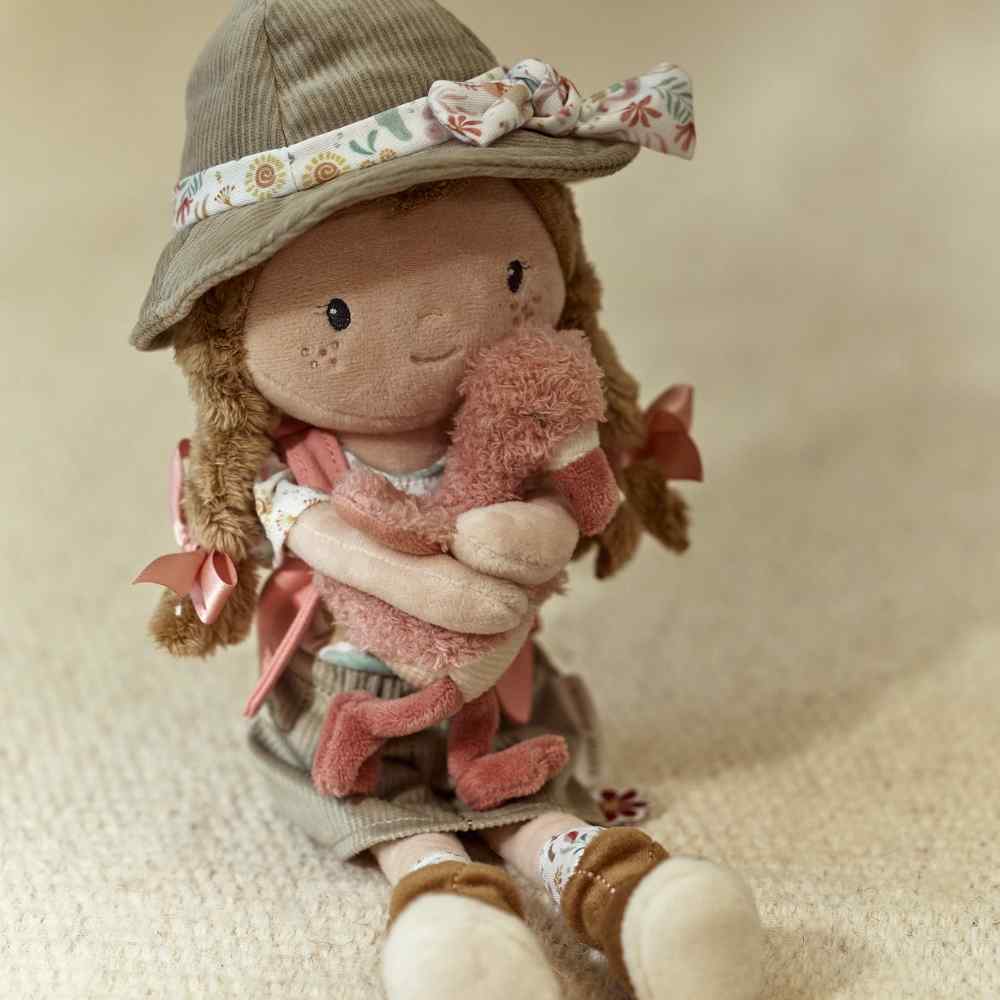 Little Dutch Υφασμάτινη Κούκλα Ranger Rosa Safari Friends GRS