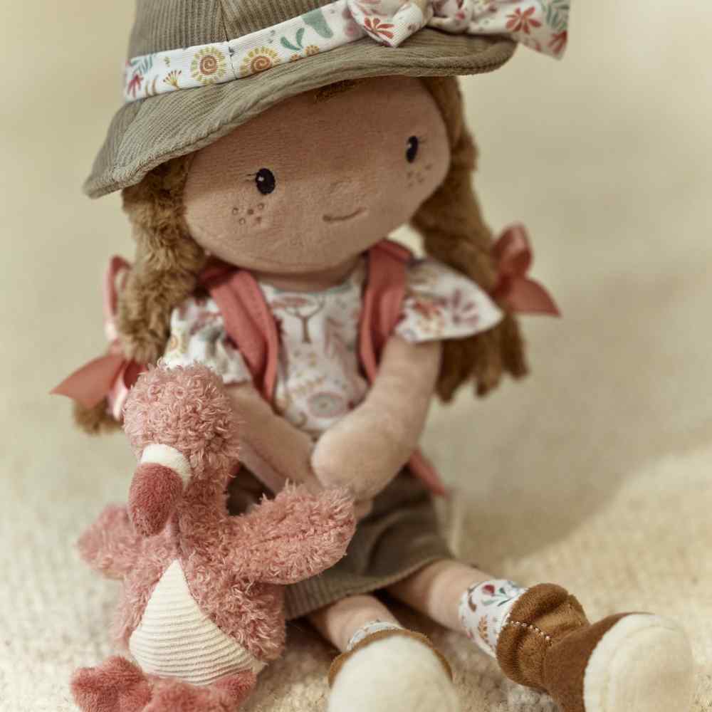 Little Dutch Υφασμάτινη Κούκλα Ranger Rosa Safari Friends GRS