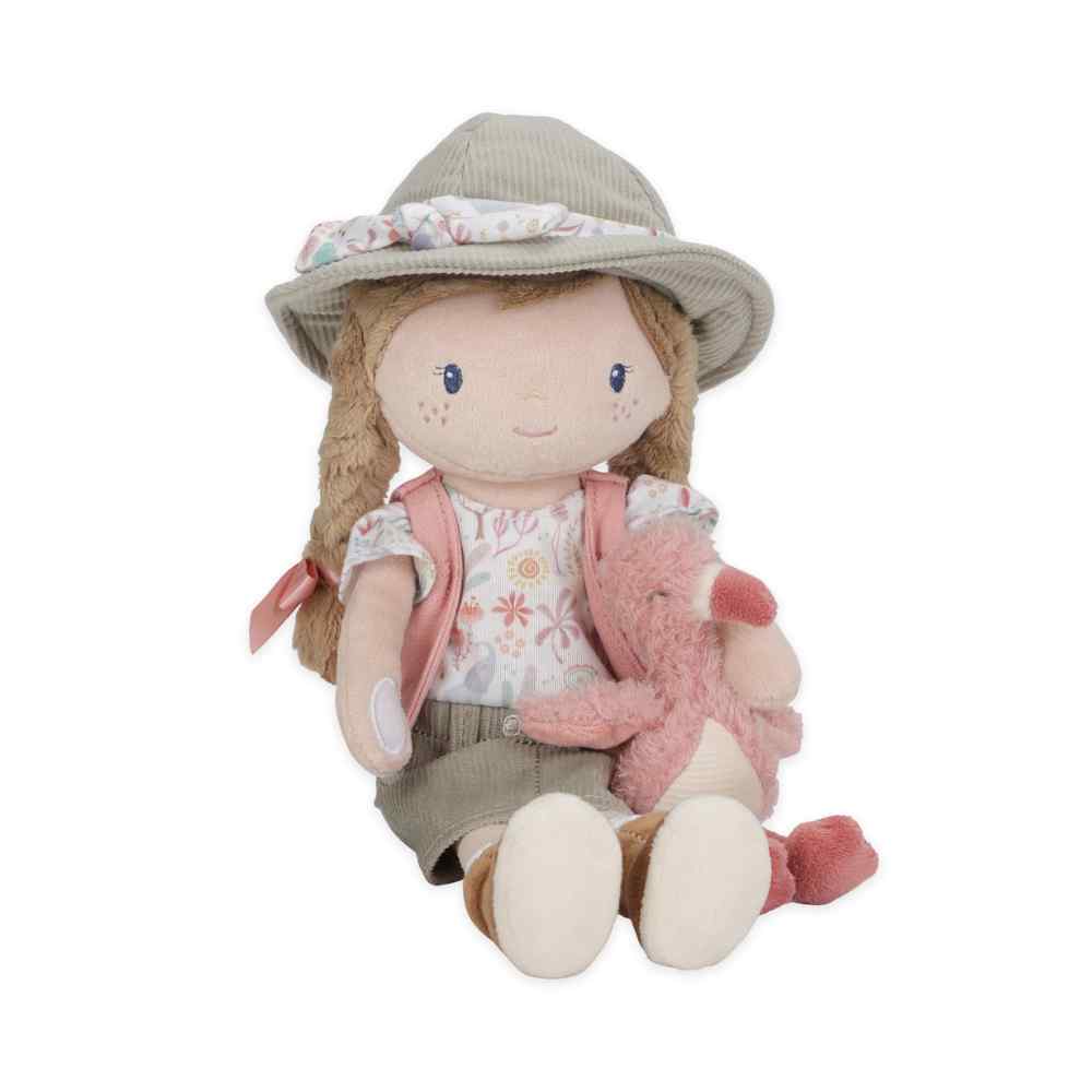 Little Dutch Υφασμάτινη Κούκλα Ranger Rosa Safari Friends GRS