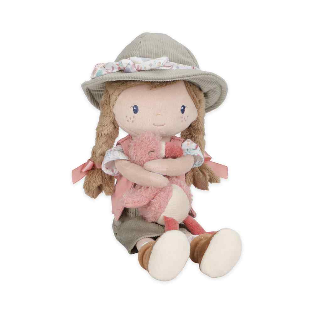 Little Dutch Υφασμάτινη Κούκλα Ranger Rosa Safari Friends GRS