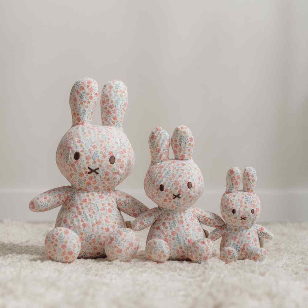 Little Dutch Υφασμάτινο Κουκλάκι Miffy Lucky Blossom All Over 15εκ. GRS