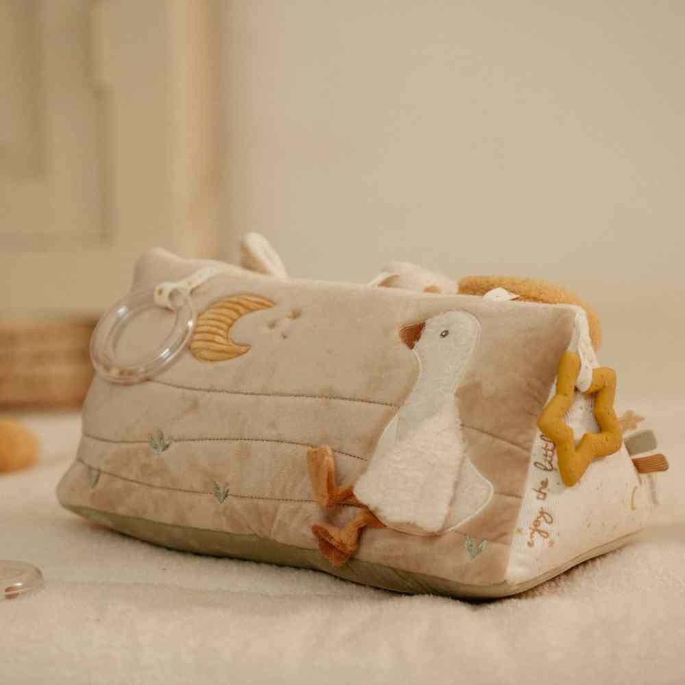 Little Dutch Υφασμάτινο Τρίγωνο Δραστηριοτήτων Newborn Naturals GRS