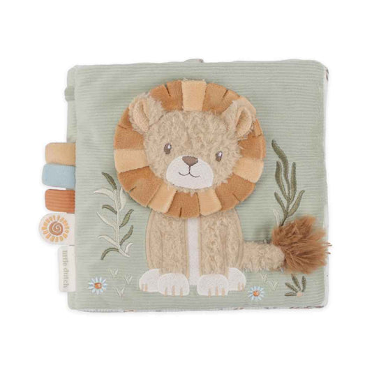 Little Dutch Υφασμάτινο Βιβλιαράκι Δραστηριοτήτων Safari Friends GRS