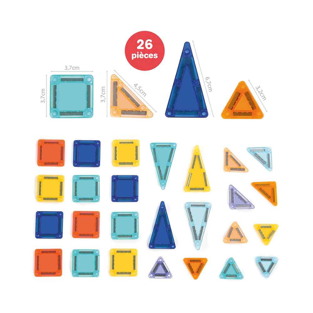 Ludi Μαγνητικό Παιχνίδι Travel Set 26 τμχ.
