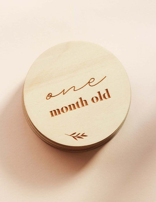 'My first year' Milestone Discs