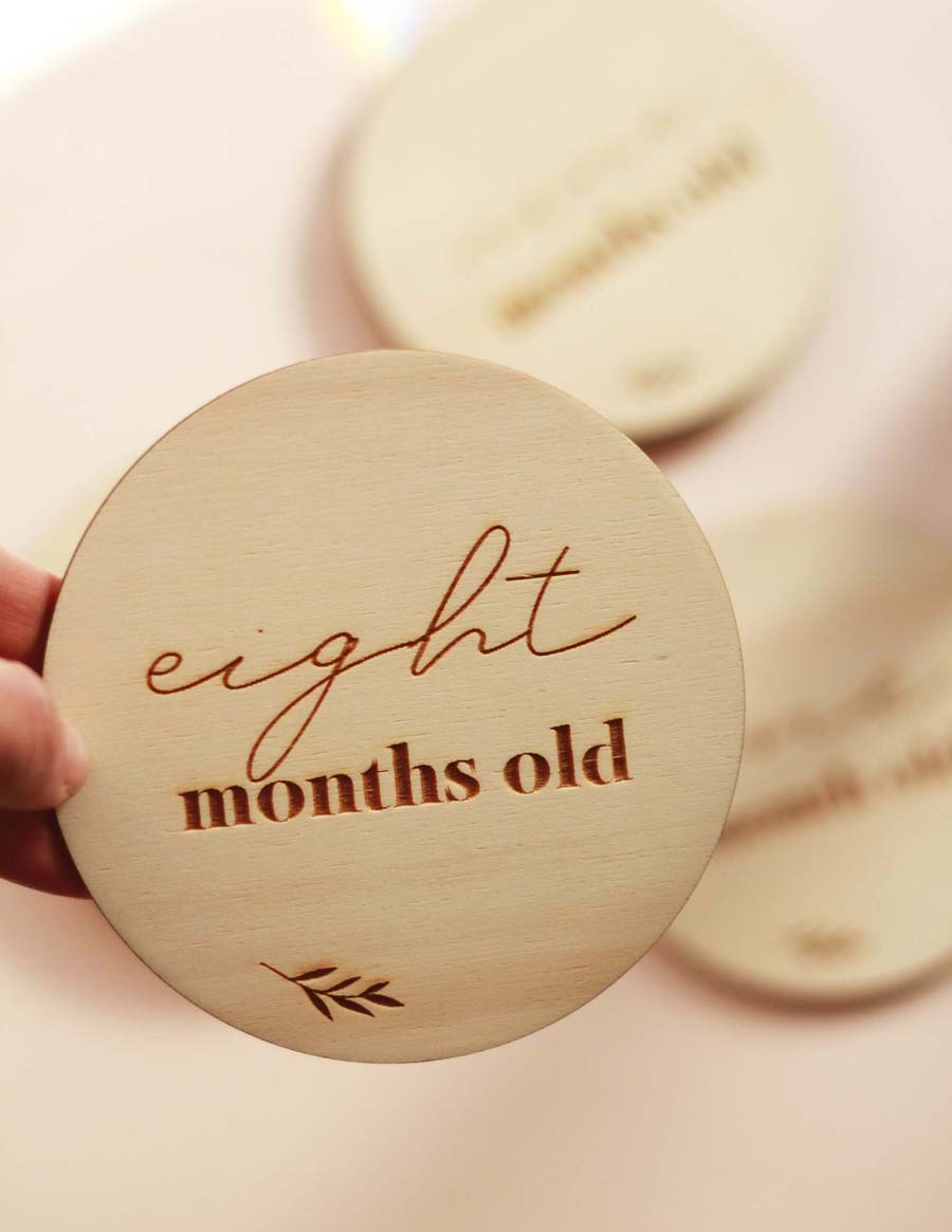 'My first year' Milestone Discs