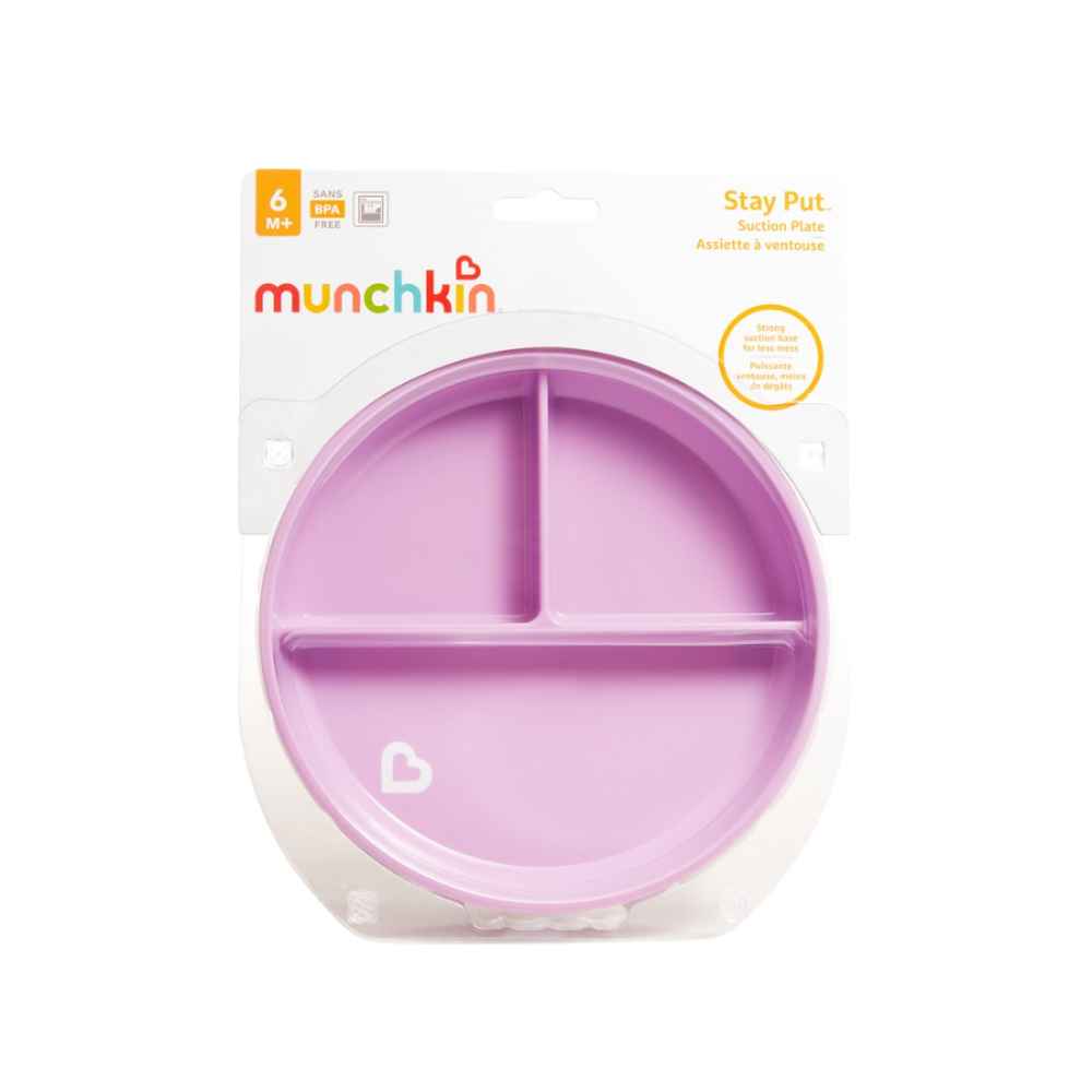 Munchkin Suction Plate Μωβ