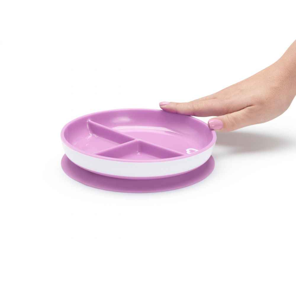 Munchkin Suction Plate Μωβ