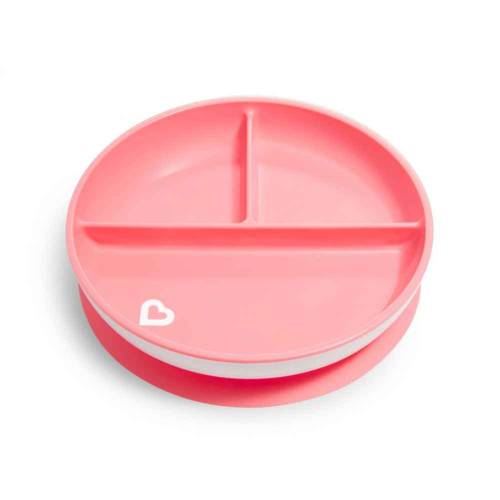 Munchkin Suction Plate Ροζ