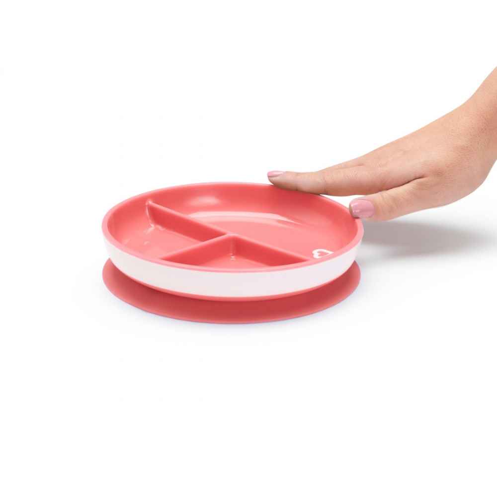 Munchkin Suction Plate Ροζ