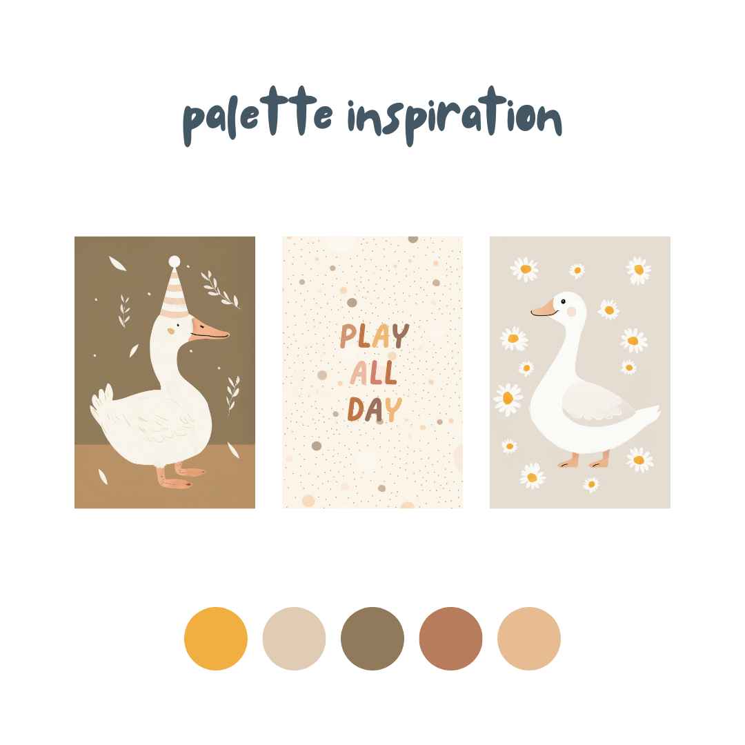 Pastel Kate Παιδική Αφίσα «Play All Day»
