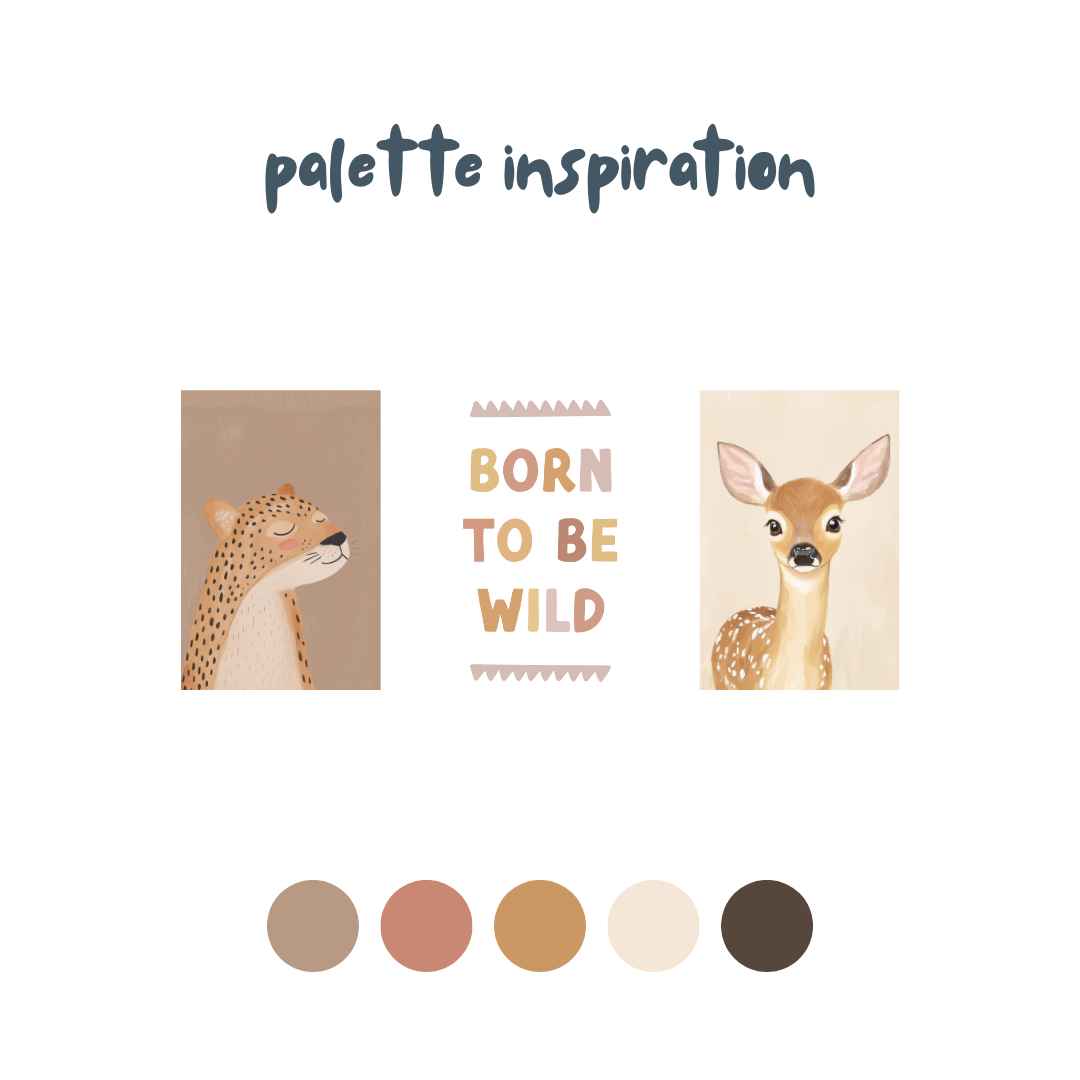 Pastel Kate Παιδική Αφίσα «Deer»