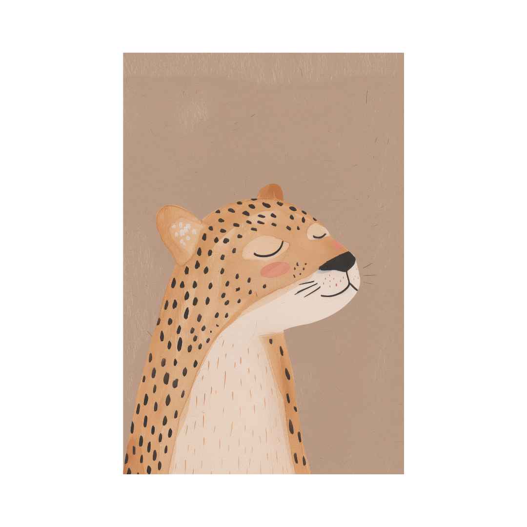 Pastel Kate Παιδική Αφίσα «Leopard»