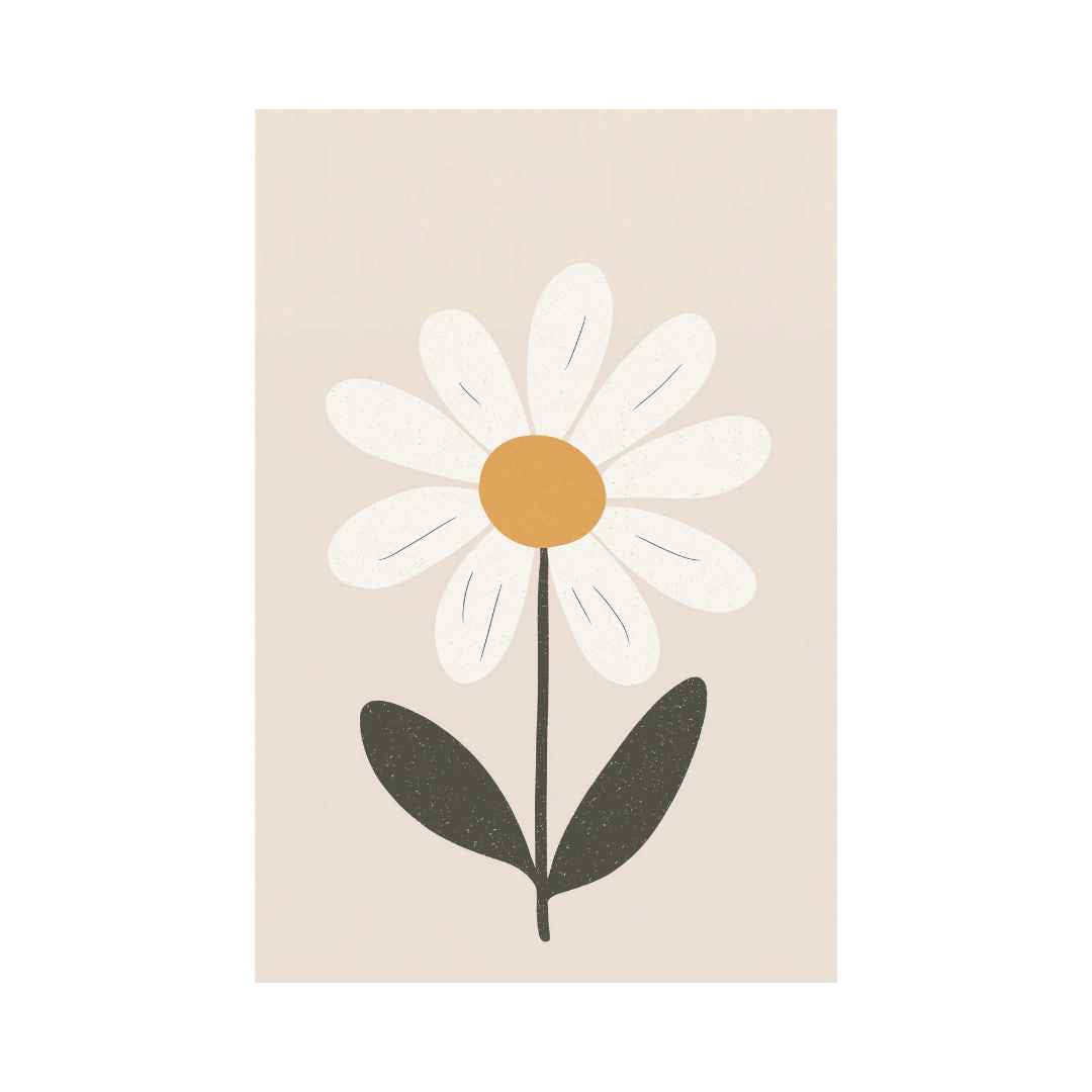 Pastel Kate Παιδική Αφίσα «Daisy Flower»