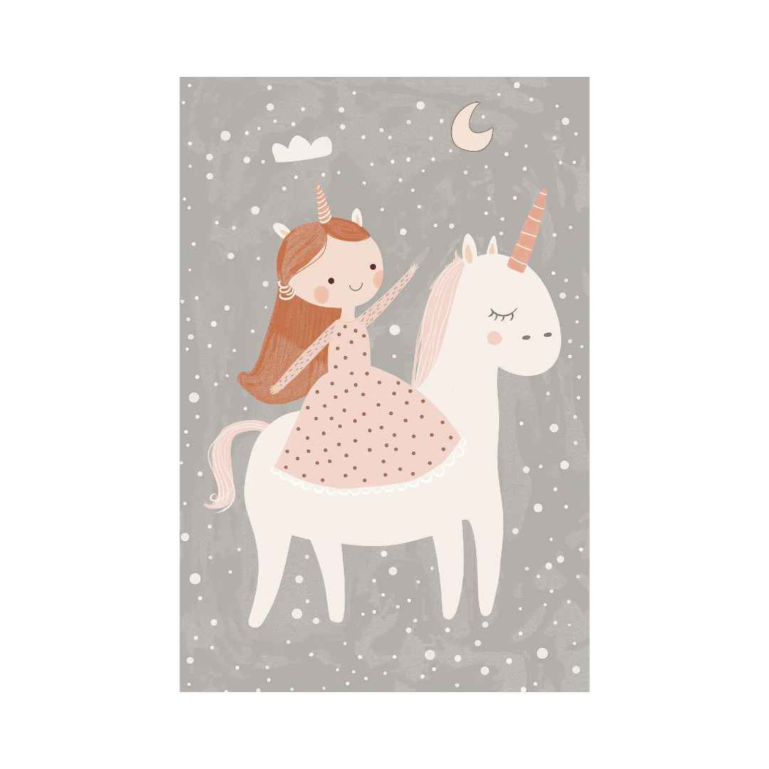 Pastel Kate Παιδική Αφίσα «Princess Unicorn»