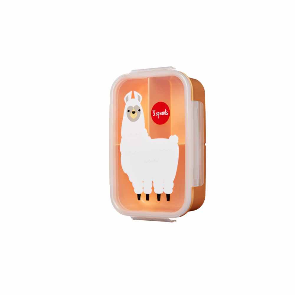 3 Sprouts Τάπερ Bento Box, Llama