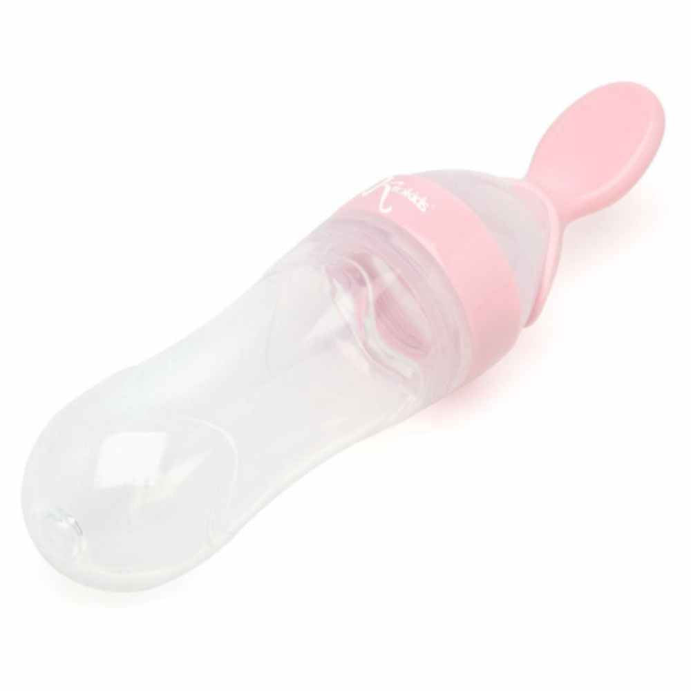 Kiokids Τροφοδότης Πολτοποιημένης Τροφής Ροζ 90ml