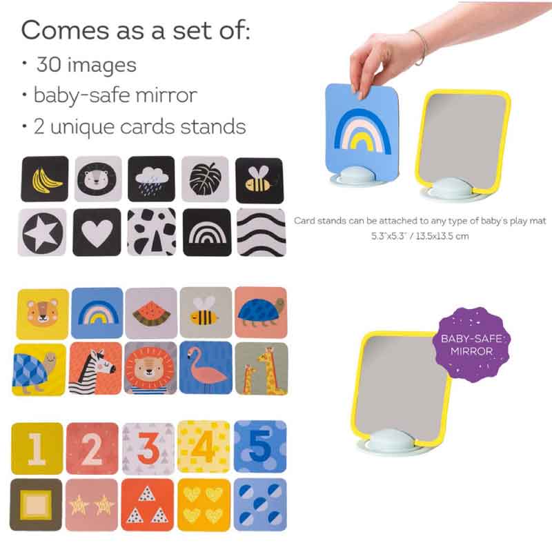 Taf Toys Κάρτες Εκμάθησης Tummy-Time