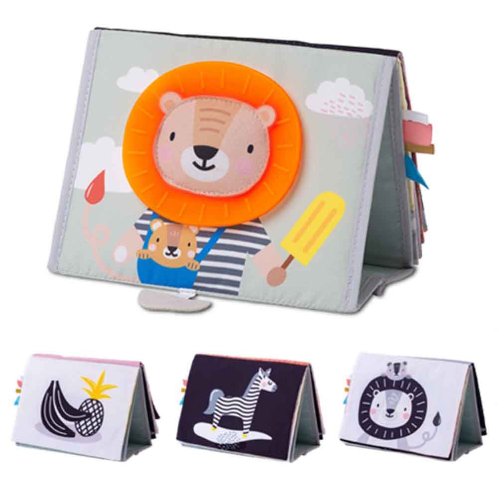 Taf Toys Μαλακό Βιβλίο Δραστηριοτήτων Savannah Tummy-Time
