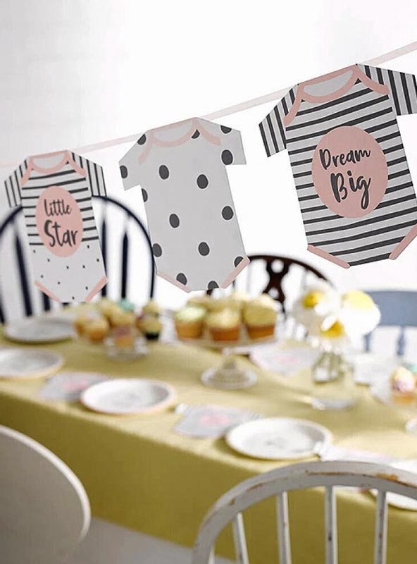 Talking Tables Γιρλάντα Born to be loved Ροζ