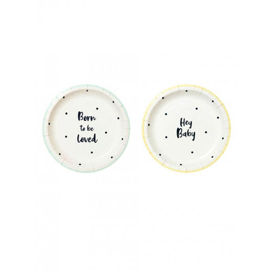 Talking Tables Πιάτο Γλυκού Born To Be Loved Σιέλ