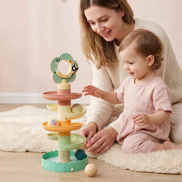 tooky-toy-ball-drop-tower-pyrgos-me-mpala-piti-2
