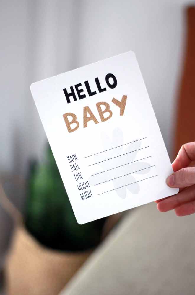 Baby Milestone Cards Wild Animals