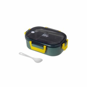 Ecolife Forest Green Φαγητοδοχείο 900ml Με Χώρισμα
