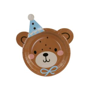 Πιάτα πάρτυ Teddy Bear (6 τμχ)