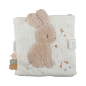 Little Dutch Υφασμάτινο Βιβλιαράκι Δραστηριοτήτων Newborn Naturals GRS